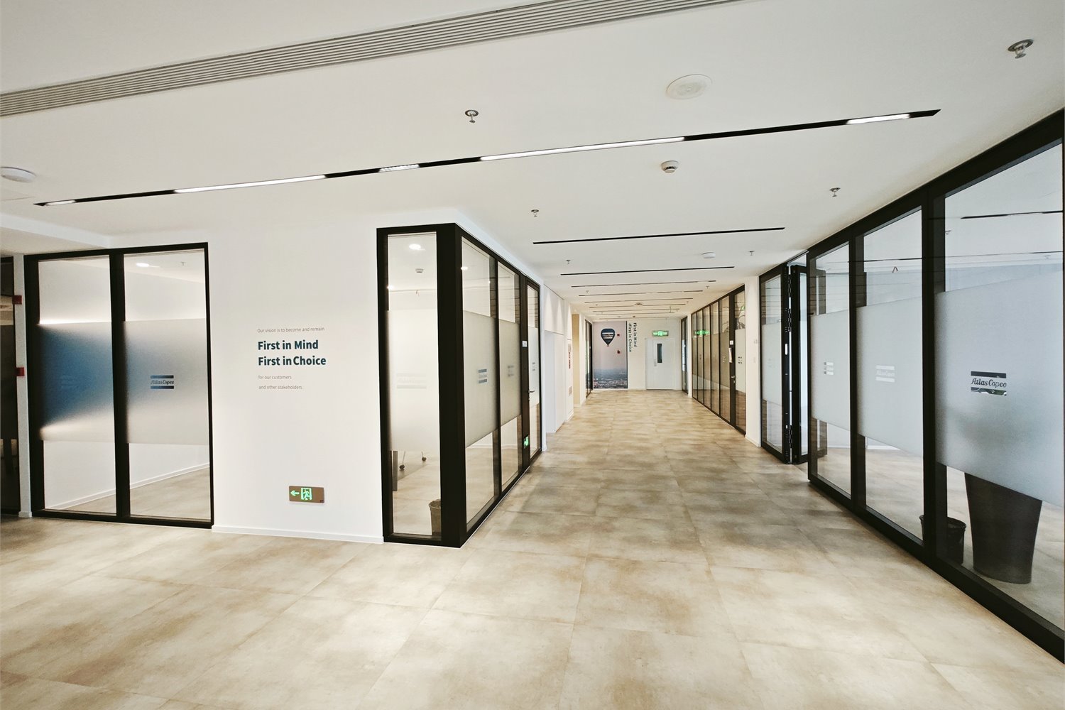 Atlas Copco Songjiang Office project view