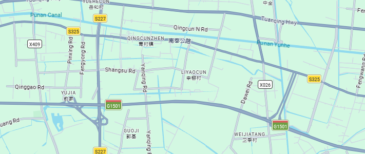 INDEE office location map in Shanghai China