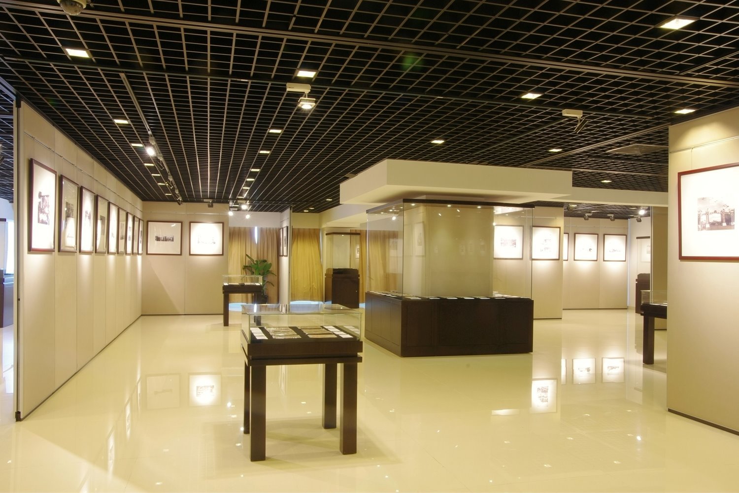 Baoshan Library Operable Exhibition Partition project view