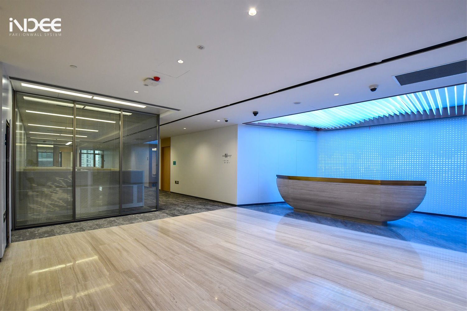 china shipping office partition project