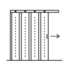 Classic operable partition wall system diagram