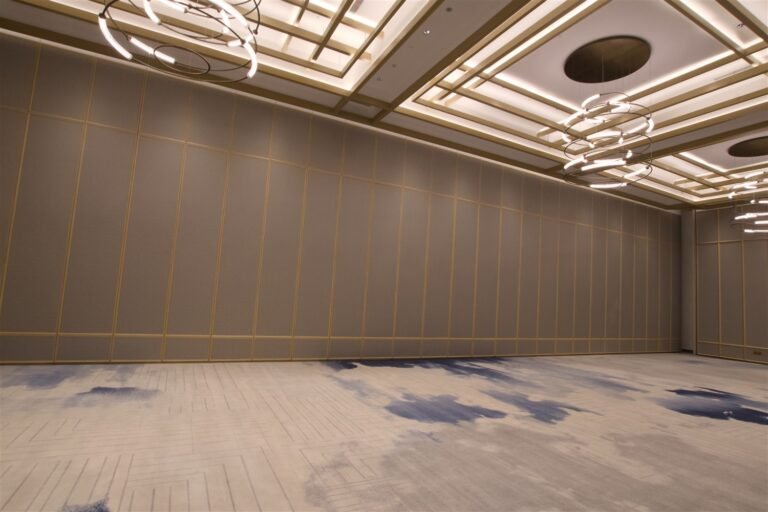 Operable partition wall for Hangzhou Liangzhu InterContinental hotel ballroom