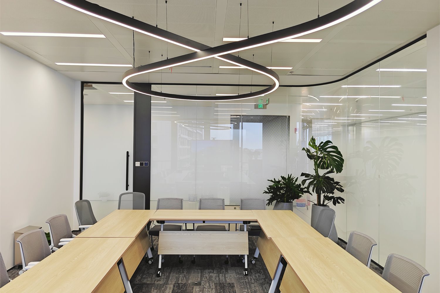 Huayuan Computing Office Partition Project project view
