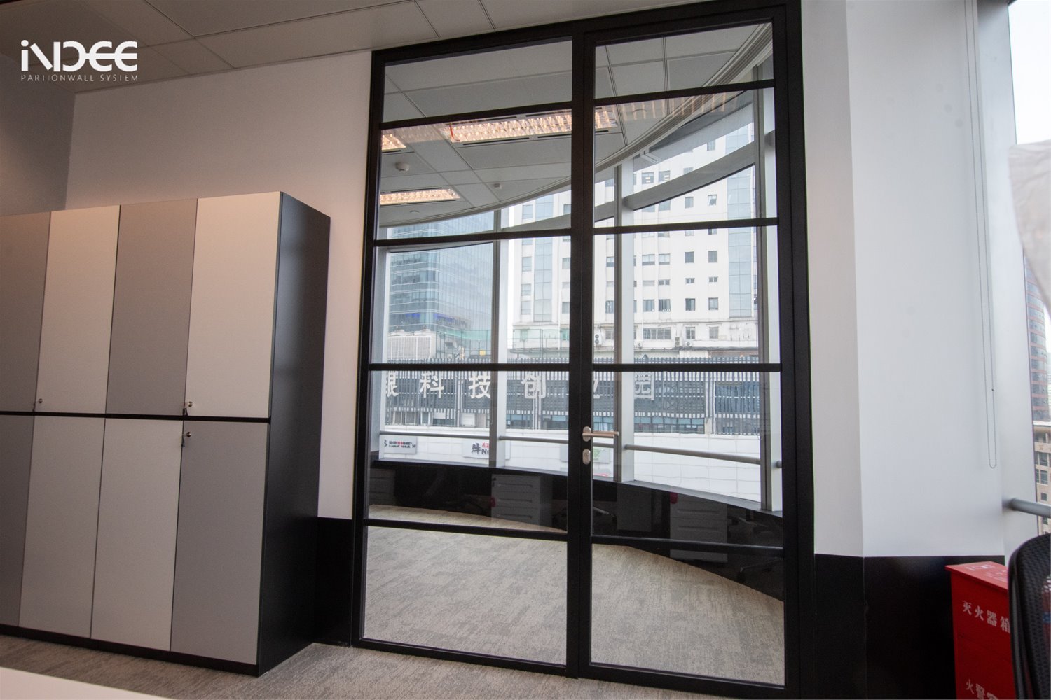 Marriott Hotel Management Office partition detail