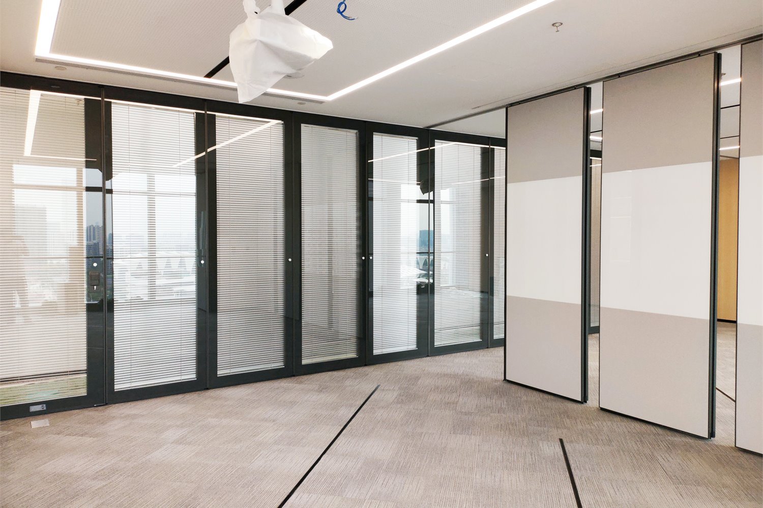 Omron Office Partition Project project view