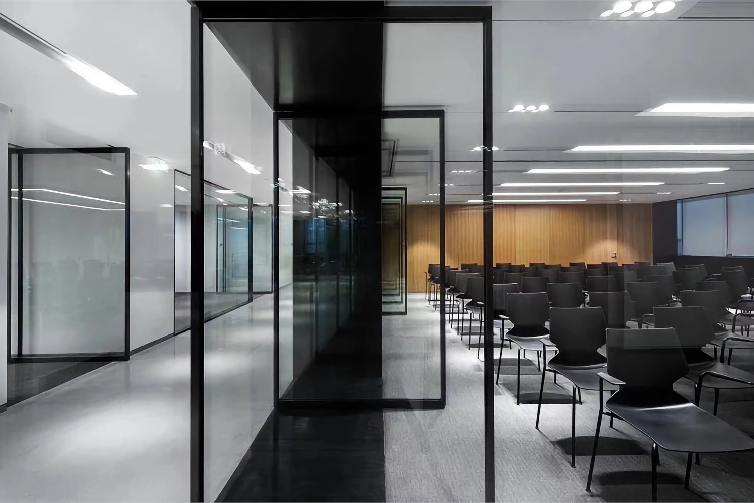 shanghai tianhua office partition project