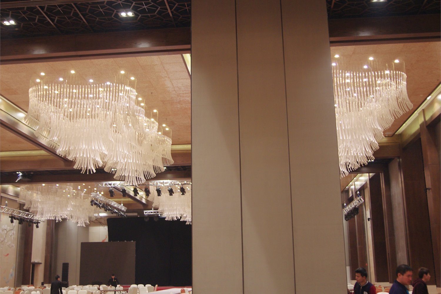 Taihu Hotel Operable Partition Project partition detail